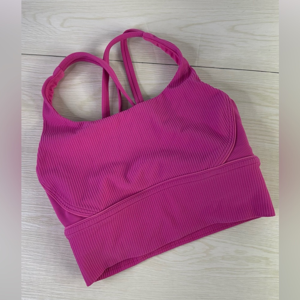 Lululemon Energy Longline Ribbed Bra size 2